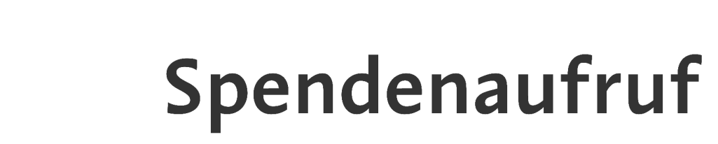 Spendenaufruf Textelement: Spendenaufruf
