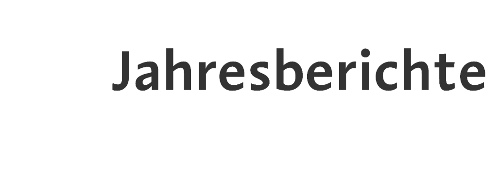 Textelement: Jahresberichte