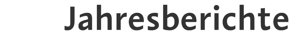 Textelement: Jahresberichte