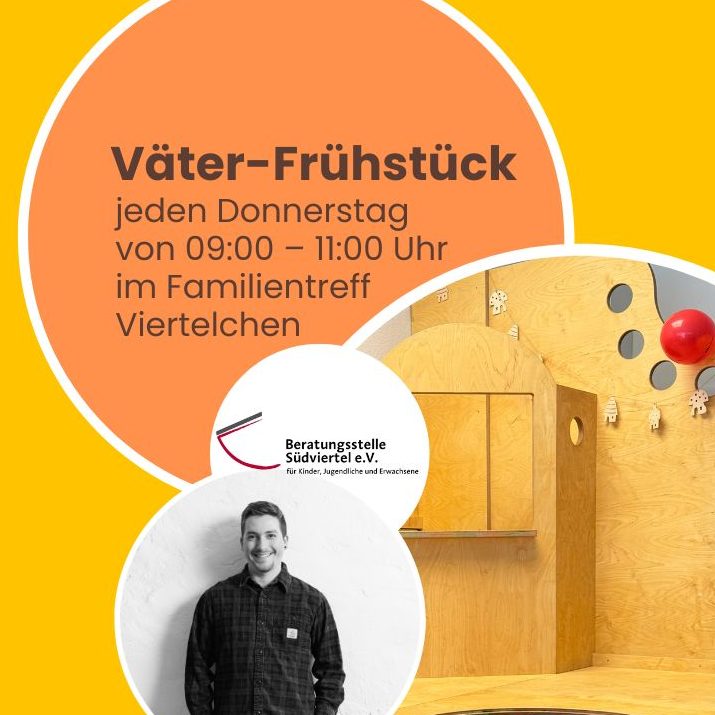 Symbolbild Väter-Frühstück Väter-Frühstück; jeden Donnerstag von 9:00-11:00 Uhr im Familientreff